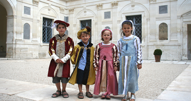 Visitez le château d'Ancy le Franc avec vos enfants