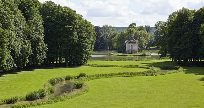 Jardins chateau d'Ancy le Franc